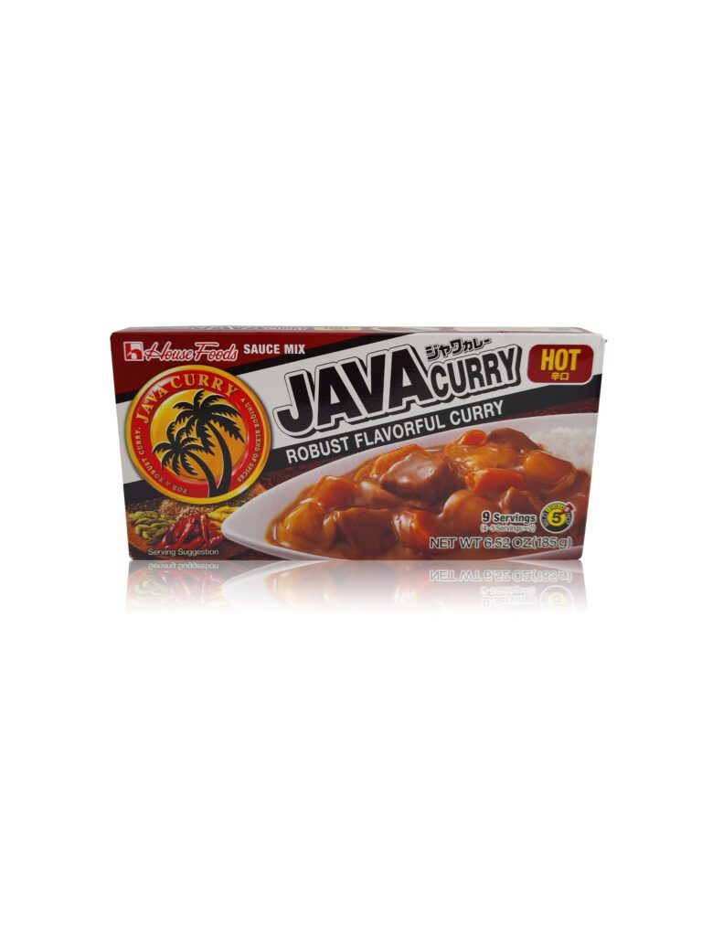 JAVA Curry, HOT, House Foods, 185g