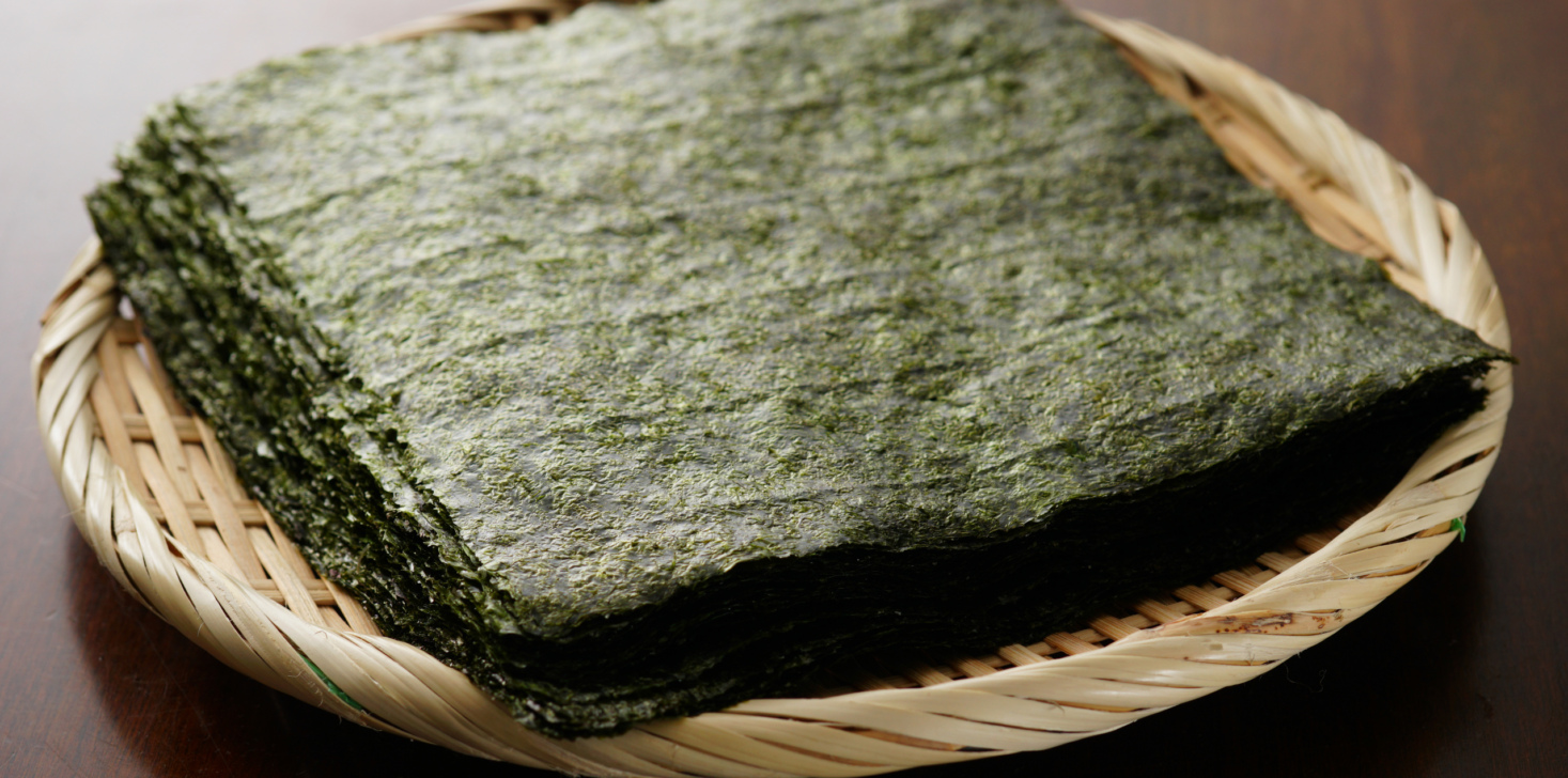 Japanese dried laver.
