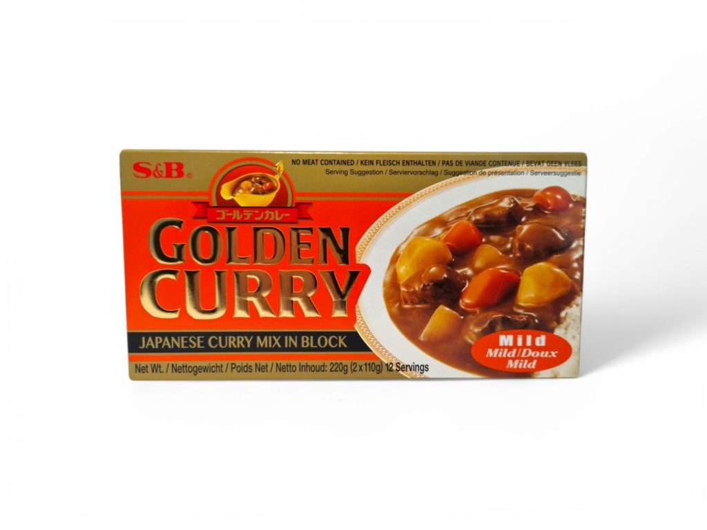 Japansk Curry, SB Golden Curry Mild 220g