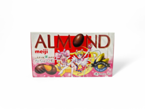 Japansk Choklad med MANDLAR, Sailor moon, Meiji, 79G