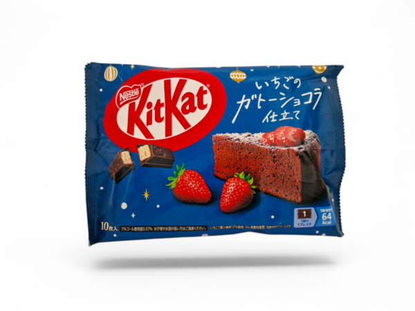 KitKat, Japansk, Strawberry Gateau Chocolat, Nestle, 116G