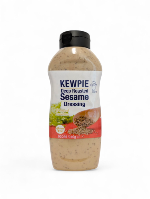 Kewpie Deep Roasted Sesame Dressing EU-tillverkad 930ml flaska