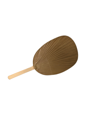 Japansk Shibu Uchiwa grillfläkt för konro och binchotan