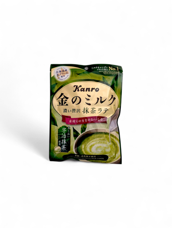 Kanro Matcha Latte Milk Candy japanska karameller med matcha och mjölk