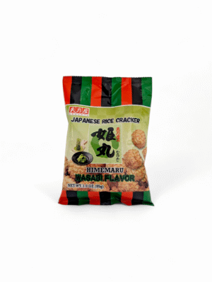 Japanska riskex med wasabis smak – Himemaru 85 g