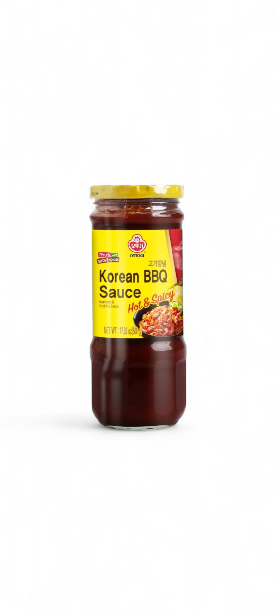 Koreansk BBQ-sås Ottogi Hot & Spicy 500 g