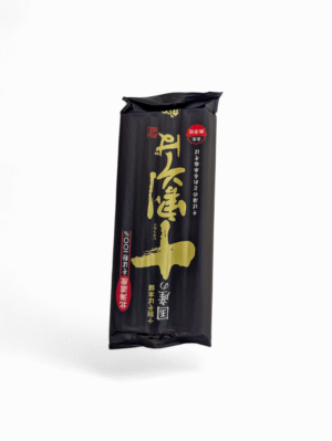 Förpackning med japanska 100 % bovete soba-nudlar