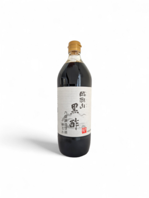 Flaska japansk svart risvinäger Kurosu 900 ml