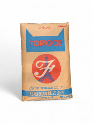 Säck med Torigoe France japanskt vetemjöl 25 kg perfekt för Shokupan och japanskt mjölkbröd