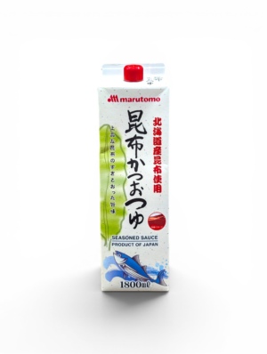 Marutomo japansk tsuyu sås med kombu och bonito 1800 ml