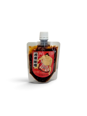 Tsuru Miso Sumo Miso japansk stark misosås med chili 150 g
